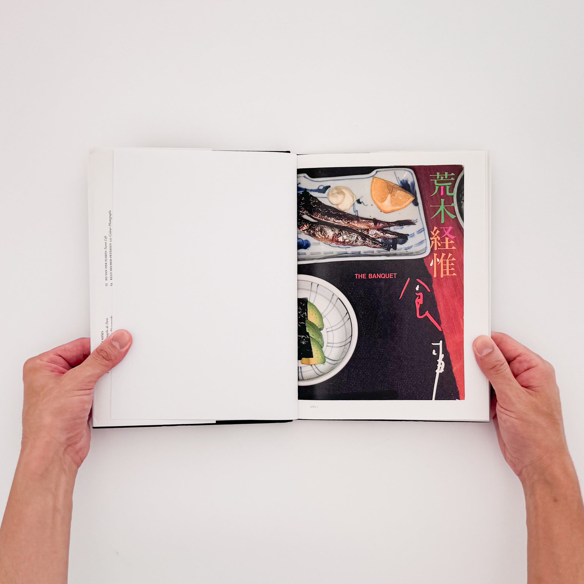 荒木経惟 / ARAKI Nobuyoshi『The Banquet』1993年刊行の写真集『食事』を全ページ複写収録したErrata Editions Books on Books #15