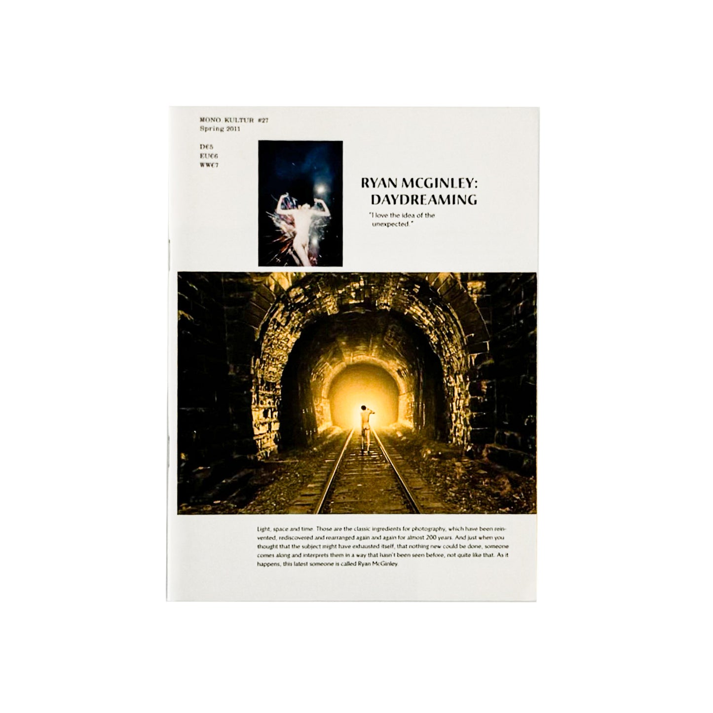 mono.kultur #27 / RYAN MCGINLEY: DAYDREAMING “I love the idea of the unexpected.”