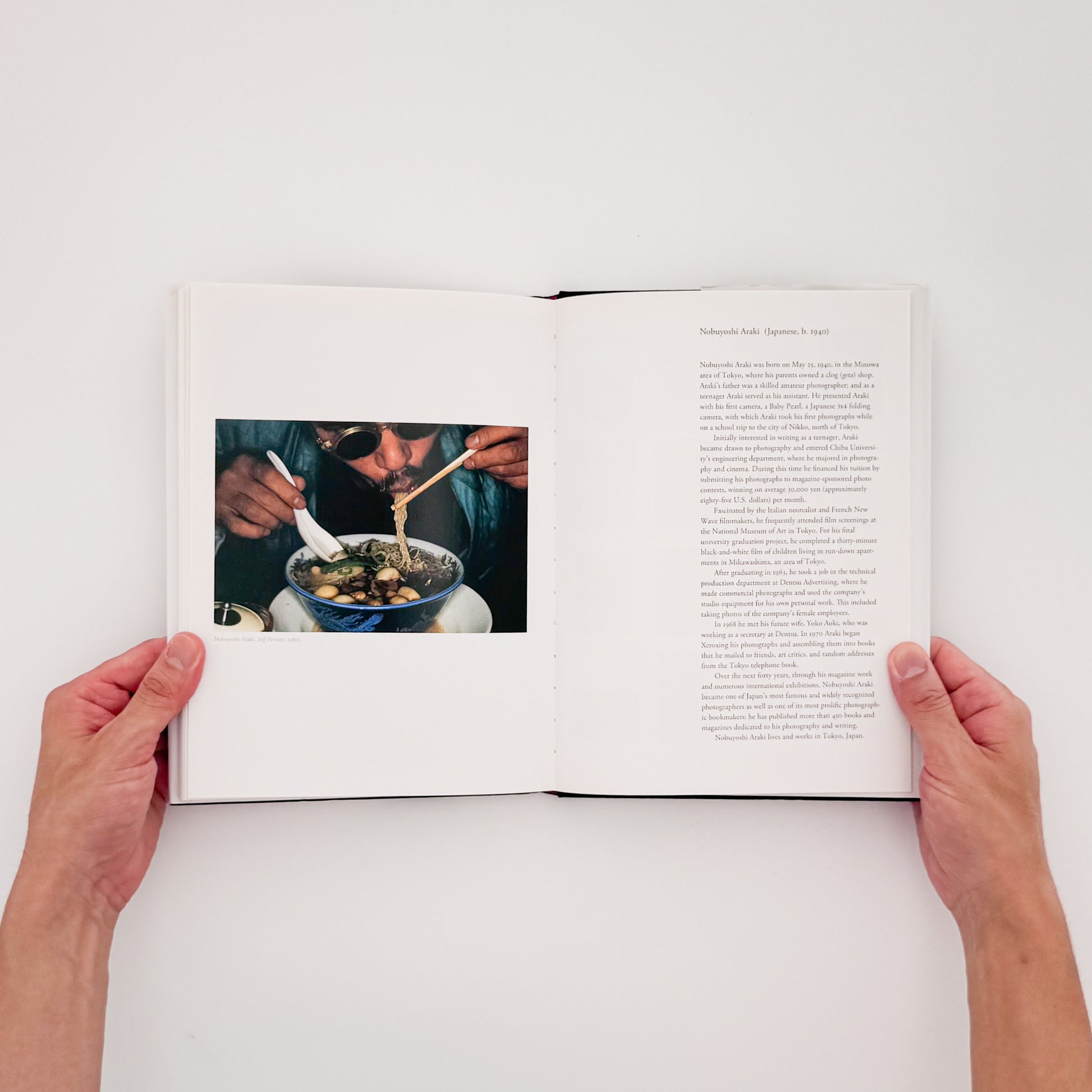 荒木経惟 / ARAKI Nobuyoshi『The Banquet』1993年刊行の写真集『食事』を全ページ複写収録したErrata Editions Books on Books #15