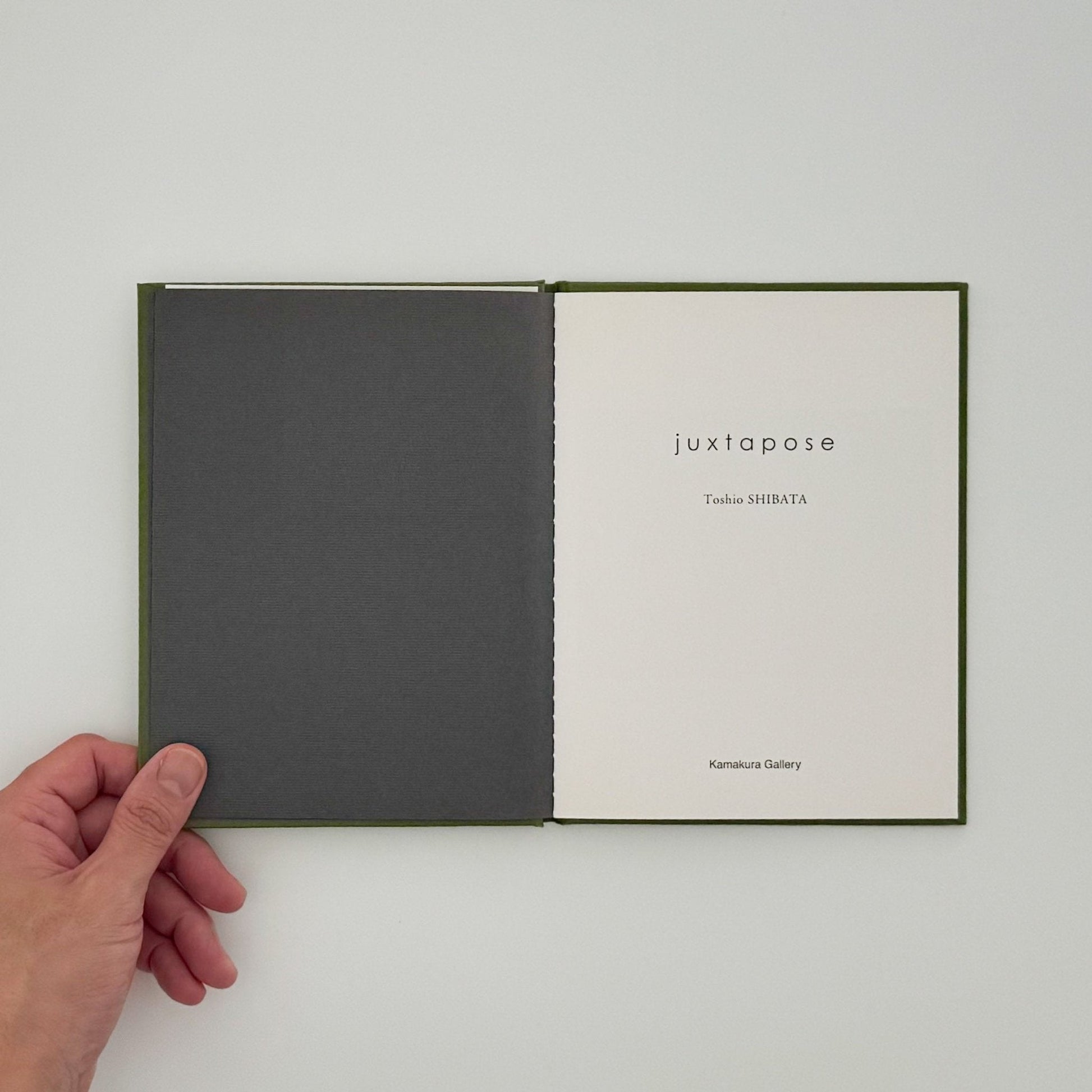 柴田敏雄　juxtapose　（オリジナルプリント付・サイン入り） - Kamakura Gallery - 文福