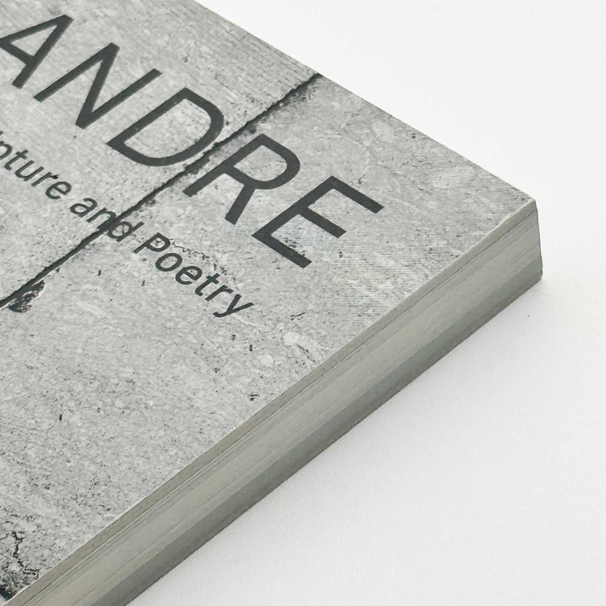 カール・アンドレ　CARL ANDRE: Between Sculpture and Poetry - torch press - 文福