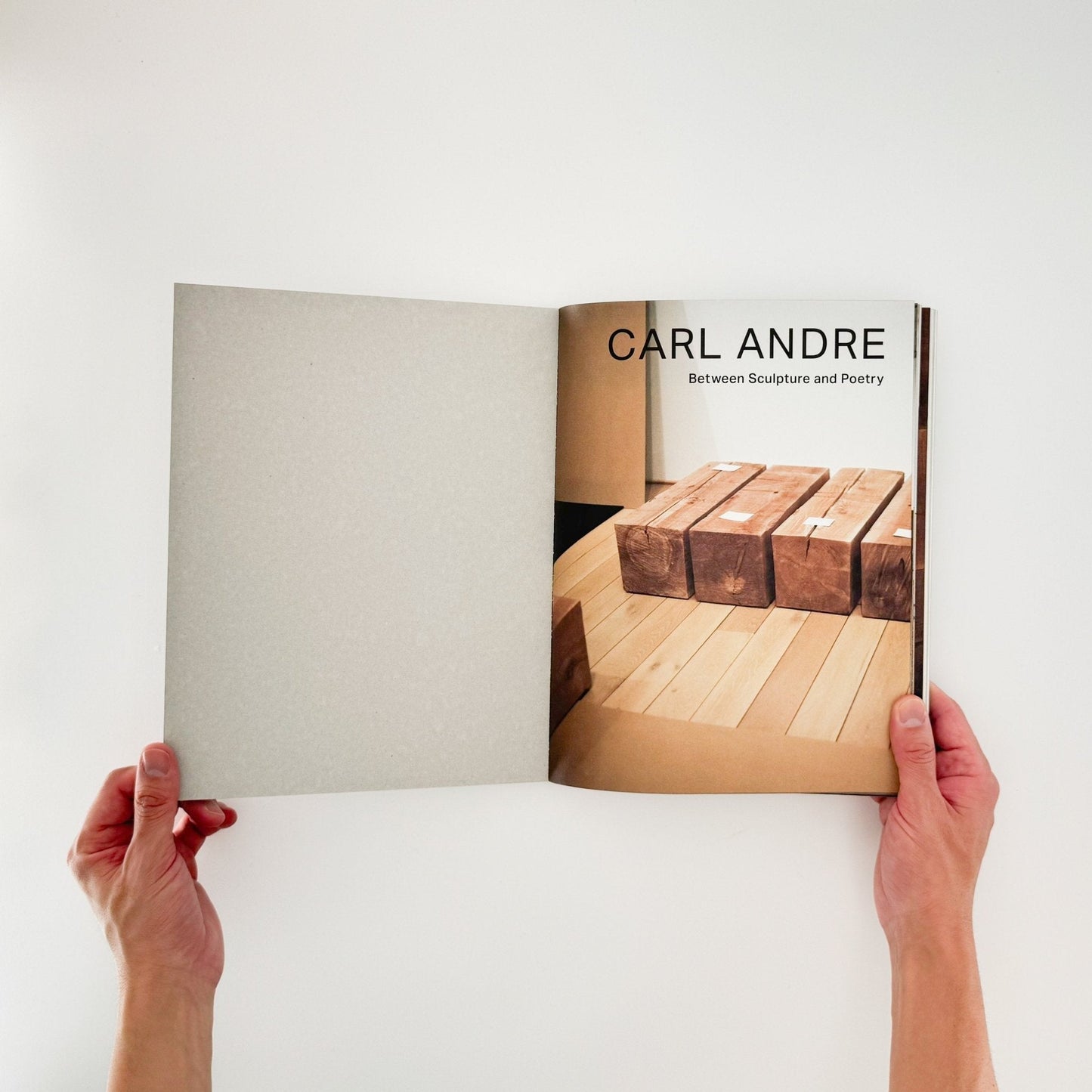カール・アンドレ　CARL ANDRE: Between Sculpture and Poetry - torch press - 文福