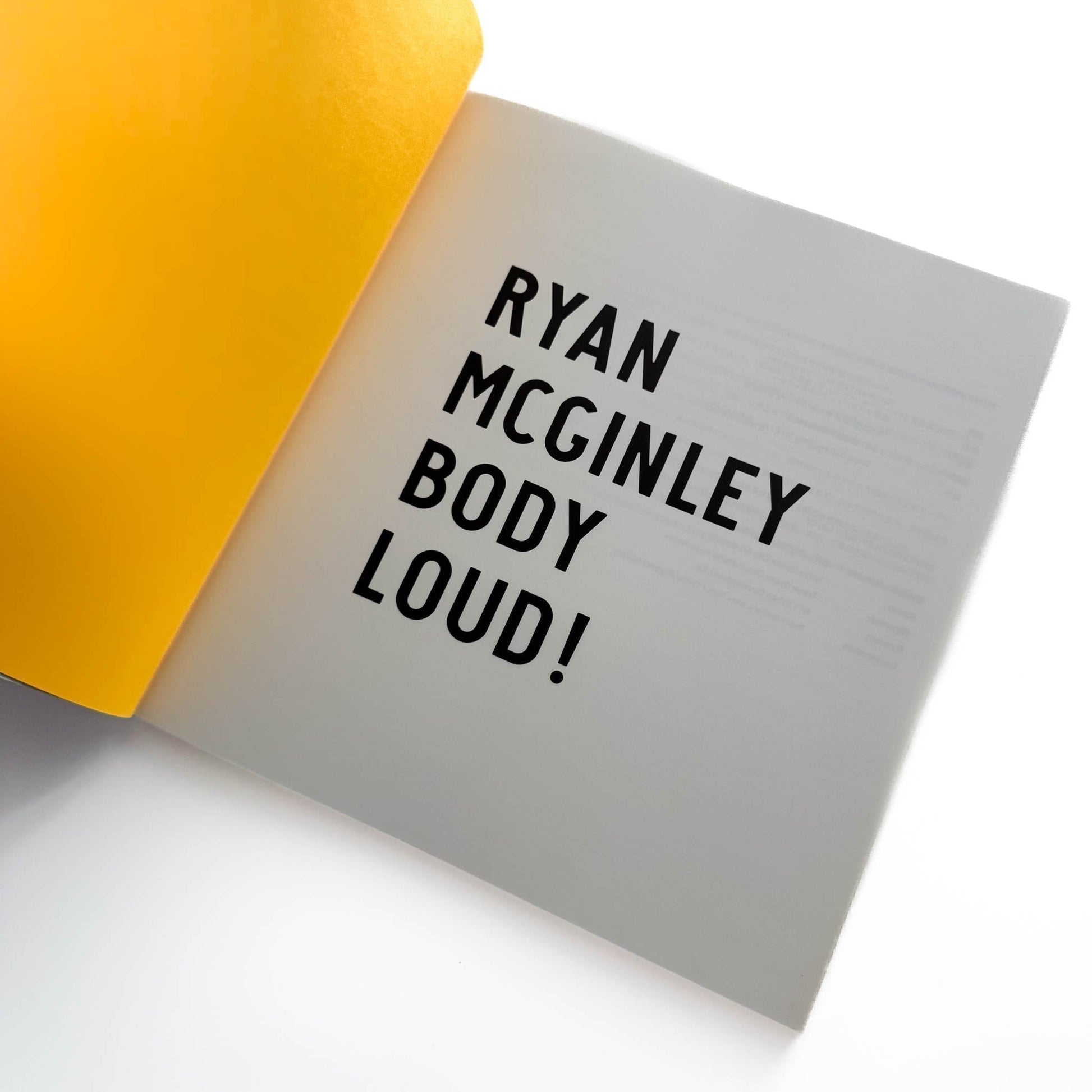 ライアン・マッギンレー展　BODY LOUD ! - 東京オペラシティ文化財団 - 文福